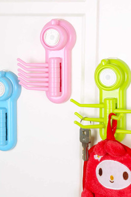 六爪真空吸盘无痕挂钩 家居收纳的隐形帮手